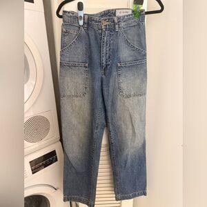 AG Adriano Goldschmied Relaxed Blue Jeans